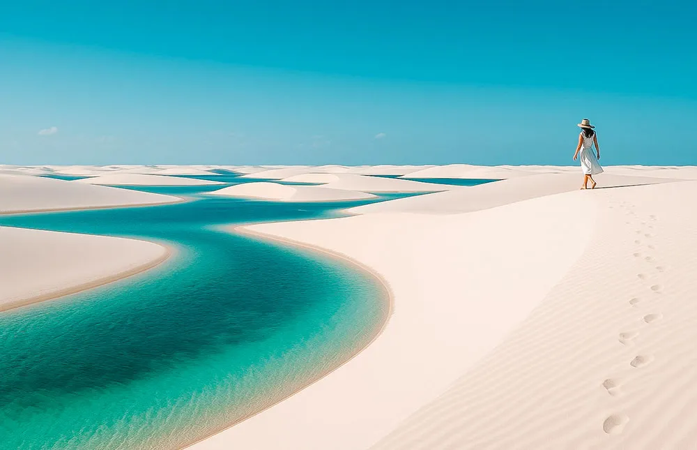 Lençóis Maranhenses lagoons